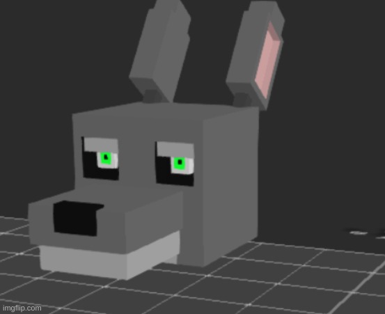 head of an older character i originally made for a different fnaf fan thing, Ultimatum | image tagged in i forgor,its supposed,to be,slightly withered,its a recycled,animatronic | made w/ Imgflip meme maker