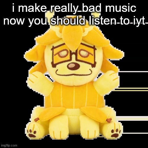 https://www.youtube.com/@picklejuice_ollie___sylc/videos | i make really bad music now you should listen to iyt | image tagged in split plush | made w/ Imgflip meme maker