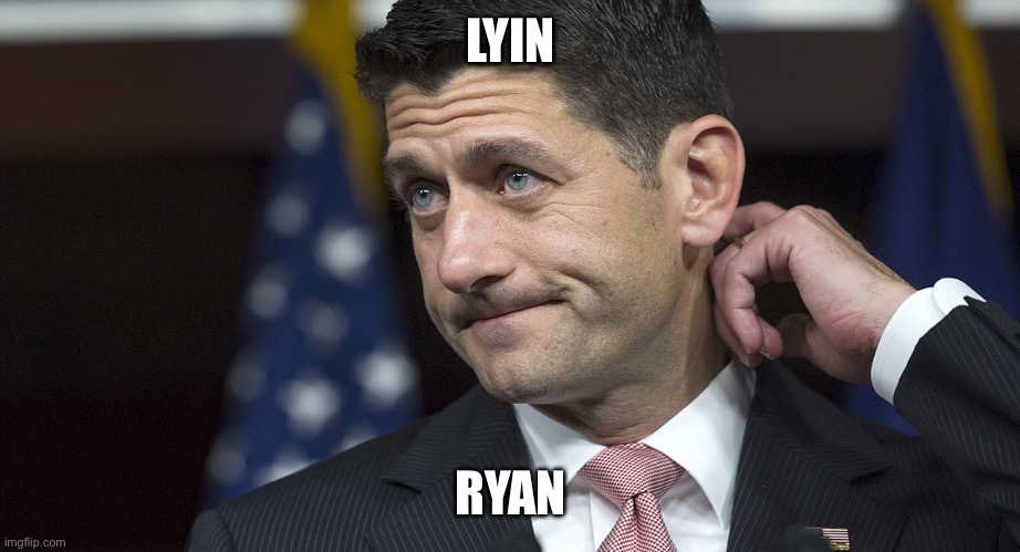 Lyon ryan | LYIN; RYAN | image tagged in lyin' paul ryan nervous | made w/ Imgflip meme maker