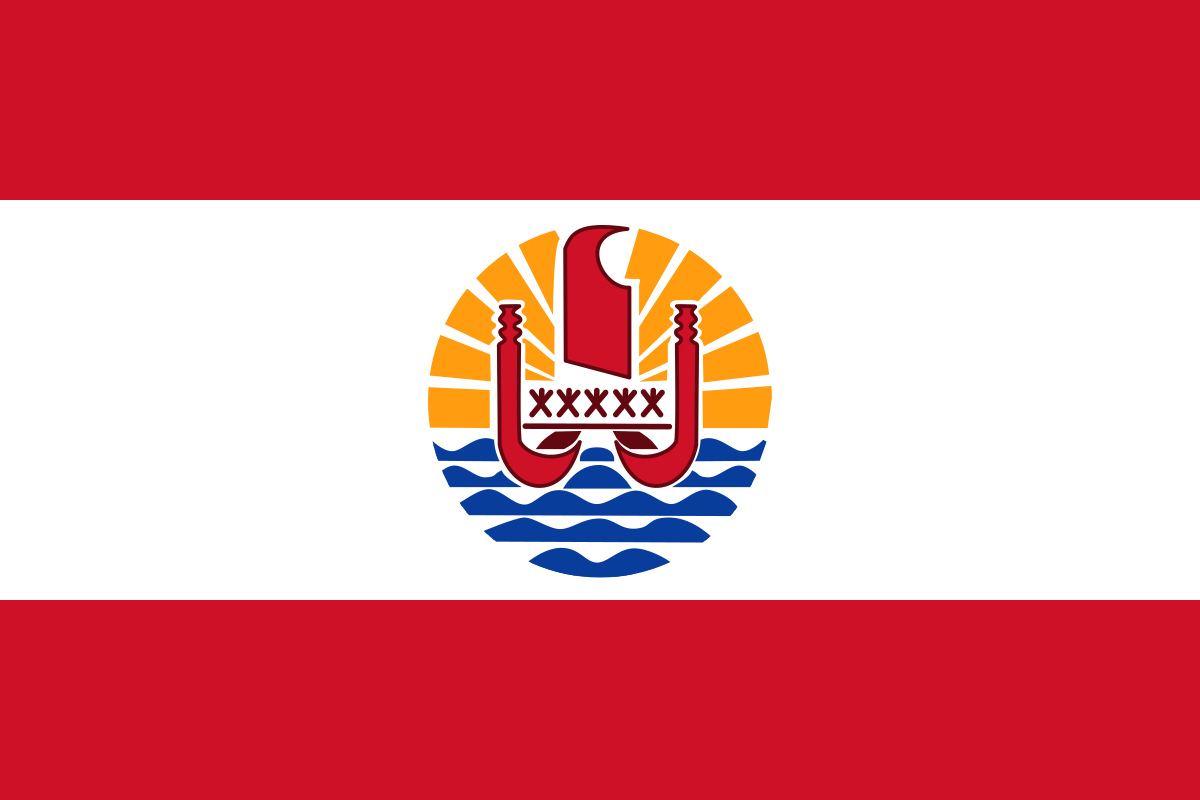 French Polynesia Flag Blank Meme Template