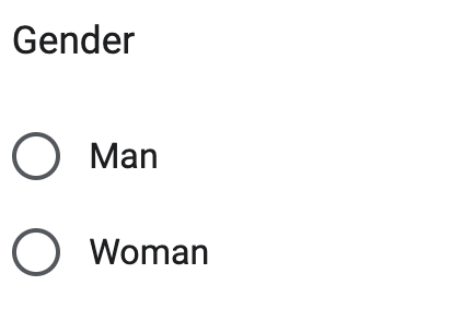 Two genders Blank Meme Template