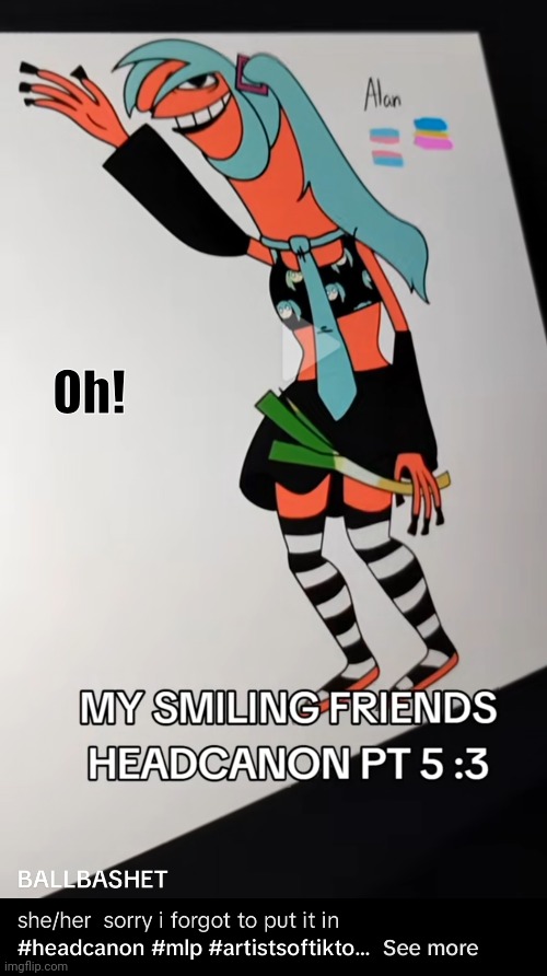 My fyp is interesting to say the least | Oh! | made w/ Imgflip meme maker