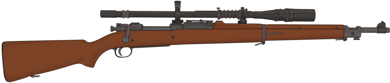 M1903A1 Springfield USMC Sniper Blank Meme Template