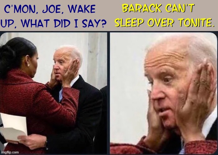 They never knew Joe was senile. They'd never do that on purpose. | image tagged in vince vance,joe biden,senile,michelle obama,barack obama,memes | made w/ Imgflip meme maker