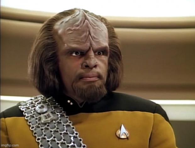 Klingon | image tagged in klingon | made w/ Imgflip meme maker