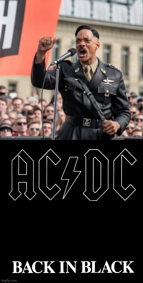 image tagged in ac/dc back in black | made w/ Imgflip meme maker