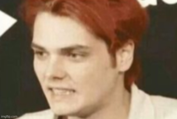 image tagged in gerard way | made w/ Imgflip meme maker