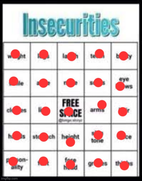 Huh | image tagged in insecurities bingo | made w/ Imgflip meme maker