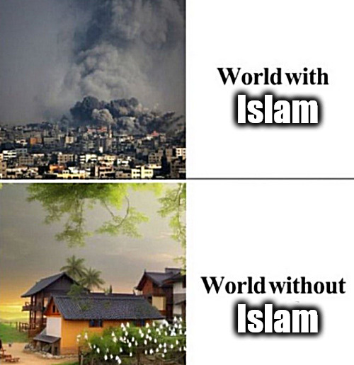 A Religion of Peace or Pieces? | Islam; Islam | image tagged in memes,politics,islam,muslim,israel | made w/ Imgflip meme maker