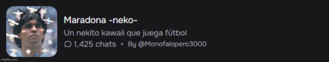 What have I discovered? | image tagged in maradona,neko,why are you reading the tags | made w/ Imgflip meme maker