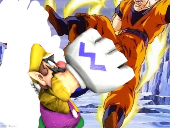 DBZ ANDRIOD 13 PUNCHES GOKU IN DA BALLZ | image tagged in dbz andriod 13 punches goku in da ballz | made w/ Imgflip meme maker