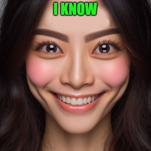 i know right? | I KNOW | image tagged in i know right | made w/ Imgflip meme maker