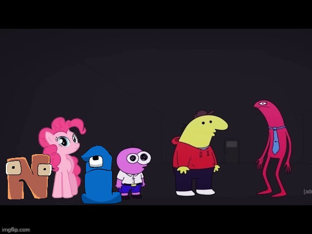 man this crossover is wildd bro | made w/ Imgflip meme maker