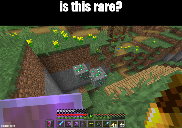 is this rare? | made w/ Imgflip meme maker