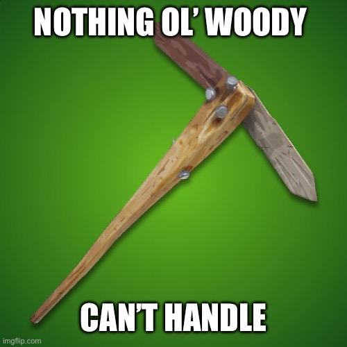 NOTHING OL’ WOODY CAN’T HANDLE | made w/ Imgflip meme maker