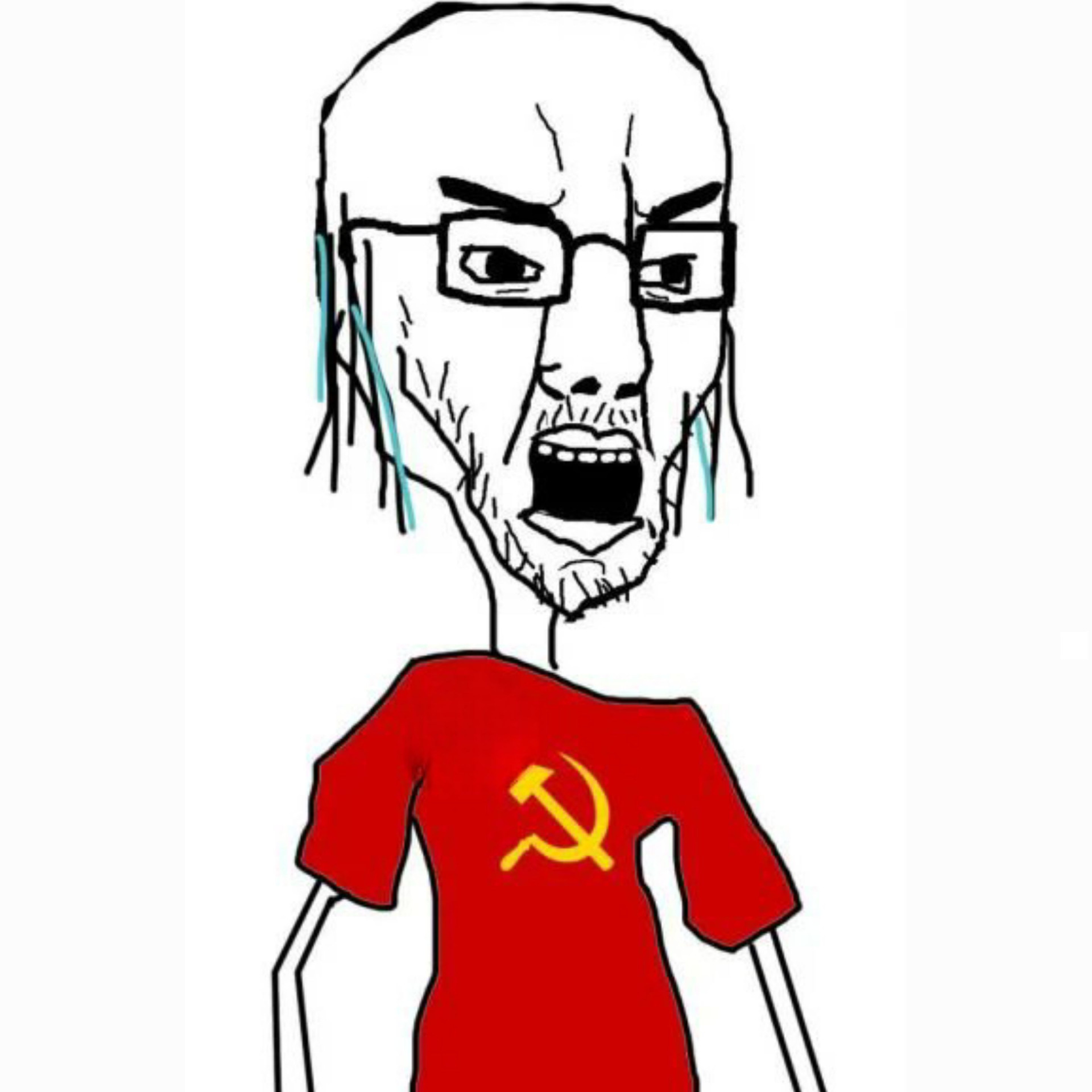 Soy soviet Blank Meme Template