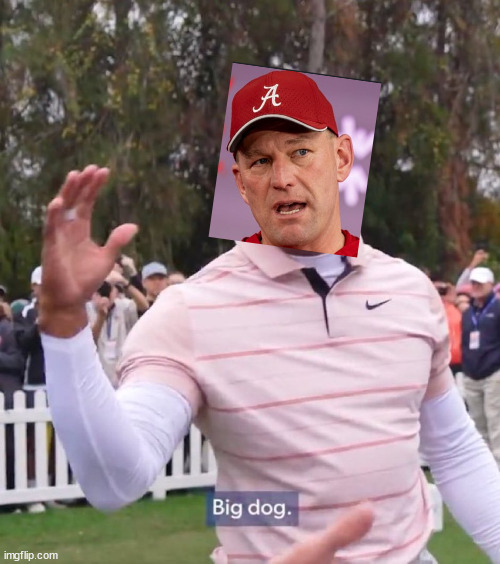 Tiger Woods - Big Dog | image tagged in tiger woods - big dog | made w/ Imgflip meme maker