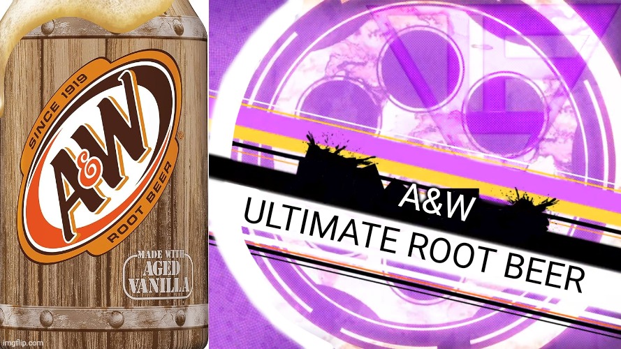 NDRV3 Ultimate Template | A&W; ULTIMATE ROOT BEER | image tagged in ndrv3 ultimate template | made w/ Imgflip meme maker