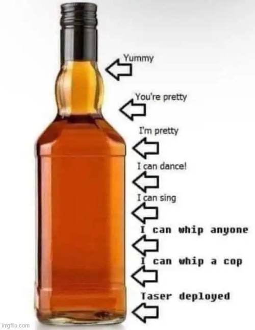 If only they marked the bottles better... | image tagged in repost,practical labeling,liquor,bottle | made w/ Imgflip meme maker