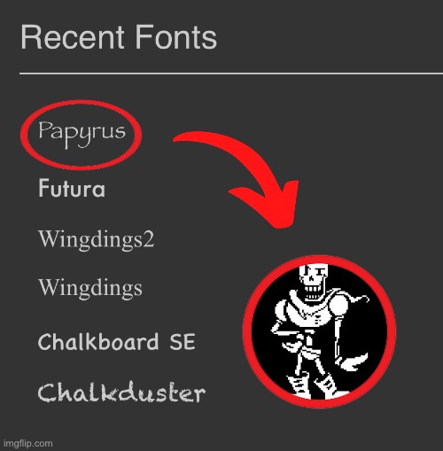 Under tail reference??? | made w/ Imgflip meme maker