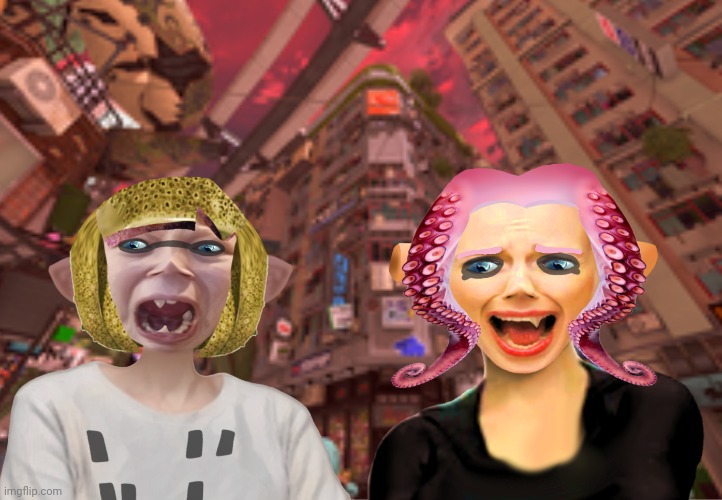 splatoon would look characters look less adorable if they were real | made w/ Imgflip meme maker