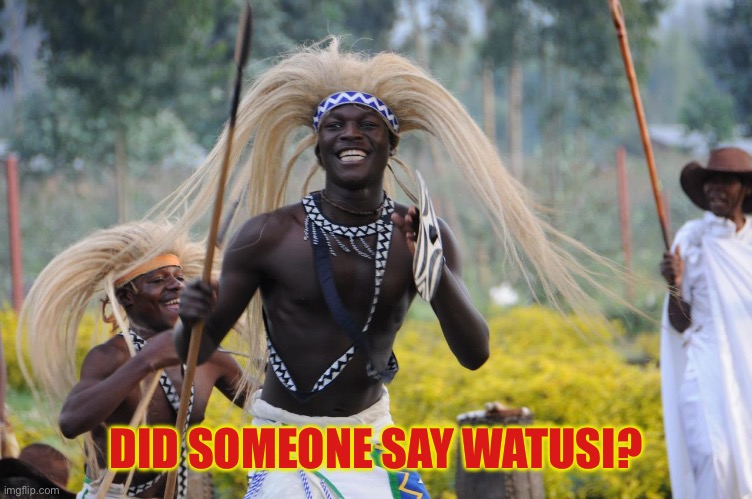 DID SOMEONE SAY WATUSI? | made w/ Imgflip meme maker