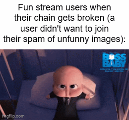 Most of the fun stream is probably under 10. - Imgflip