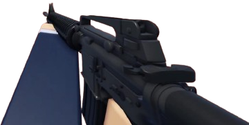 High Quality Roblox POV : Aiming a Colt M16A3 Blank Meme Template