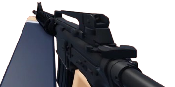 Roblox POV : Aiming a Colt M4A1 Blank Meme Template