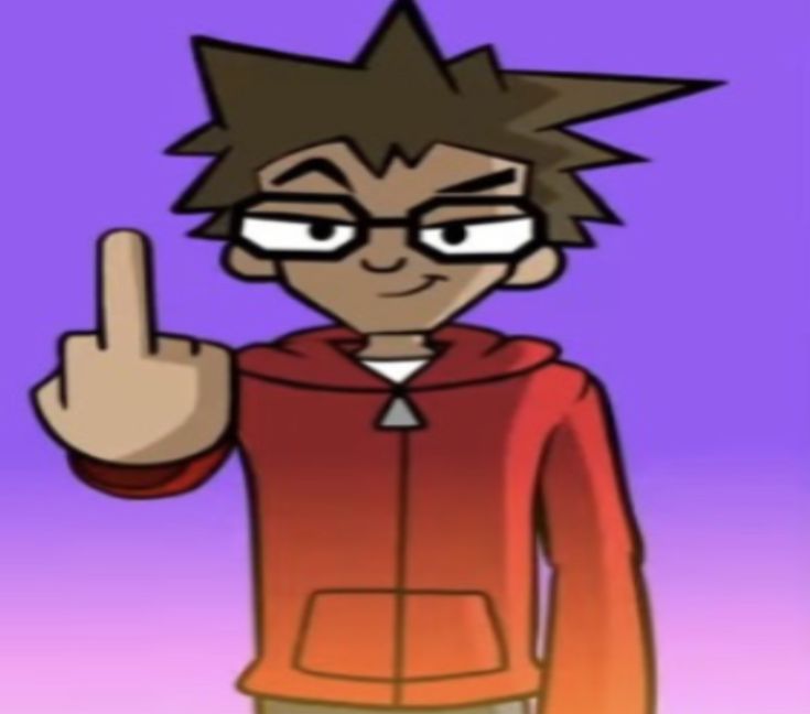 Puff puff middle finger Blank Meme Template