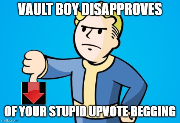 i found this while looking at fallout memes cuz i recently started playing, should we use this | image tagged in no u | made w/ Imgflip meme maker