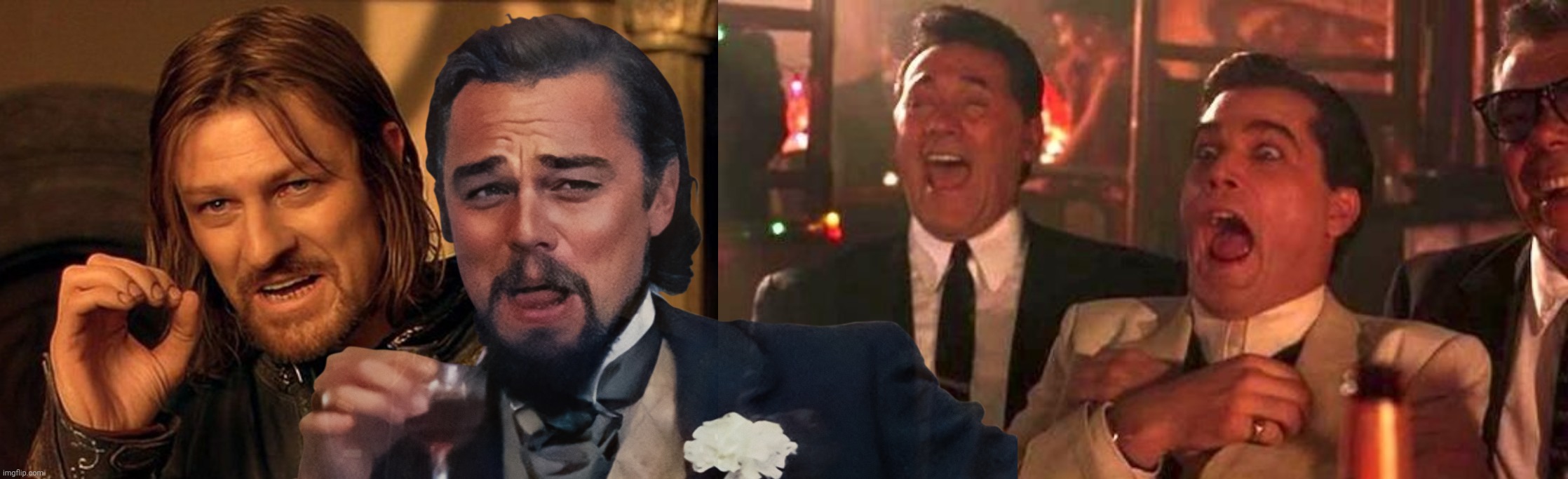 image tagged in one does not simply,ray liotta laughing in goodfellas 2/2 | made w/ Imgflip meme maker