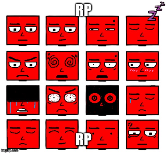 Rp with Dynamo | RP; RP | image tagged in dynamo expression sheet by punch_the_clock | made w/ Imgflip meme maker