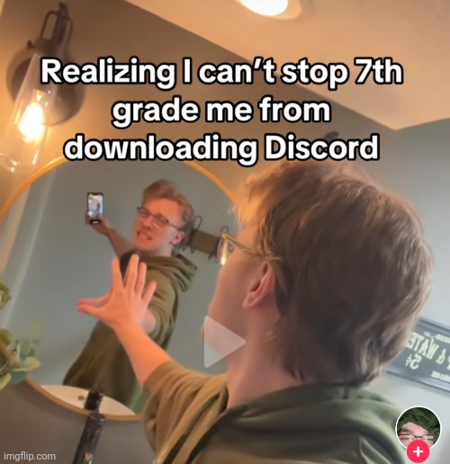 I had discord way before 7th grade actually :skull: | made w/ Imgflip meme maker