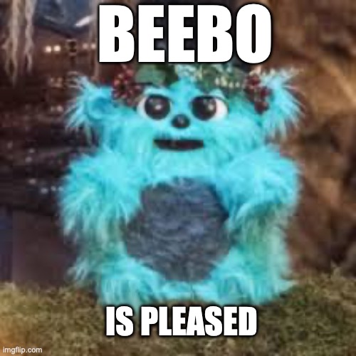 remember to worship to the blue god | BEEBO; IS PLEASED | image tagged in beebo,fun,legends of tomorrow,dc | made w/ Imgflip meme maker
