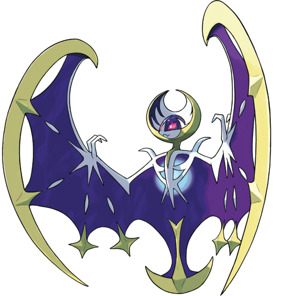 High Quality Lunala Blank Meme Template