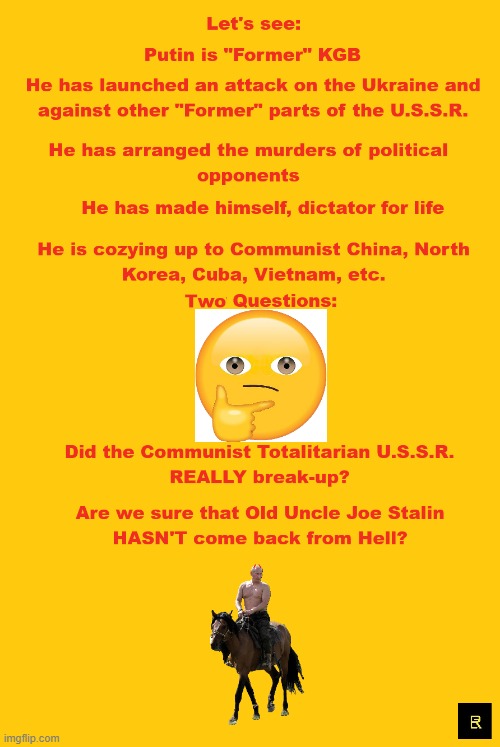Satan-Stalin-Putin | image tagged in dictator | made w/ Imgflip meme maker