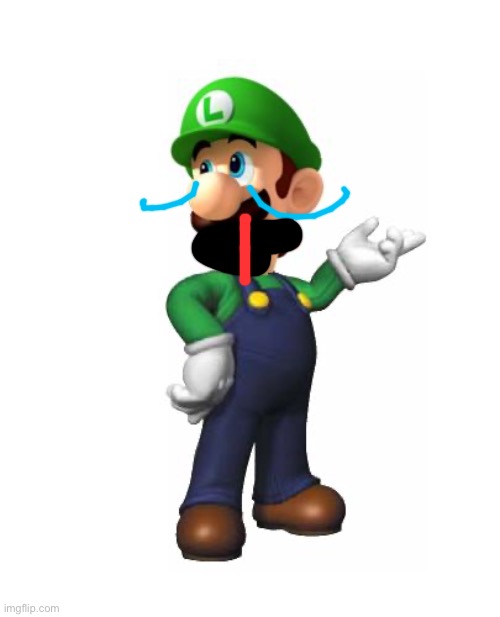 Logic Luigi | image tagged in logic luigi | made w/ Imgflip meme maker