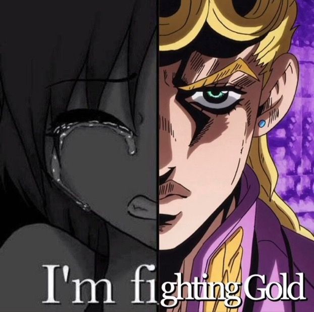 High Quality I’m fiGHTING GOLD! Blank Meme Template