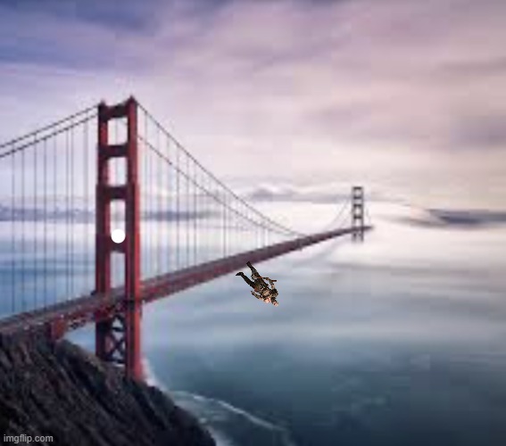 Golden gate bridge | image tagged in golden gate bridge | made w/ Imgflip meme maker