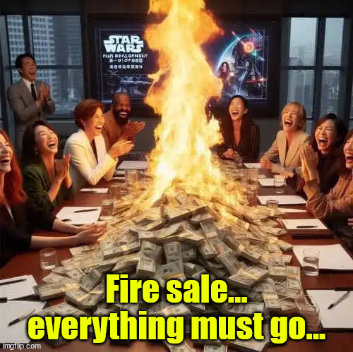 Fire sale... everything must go... | made w/ Imgflip meme maker