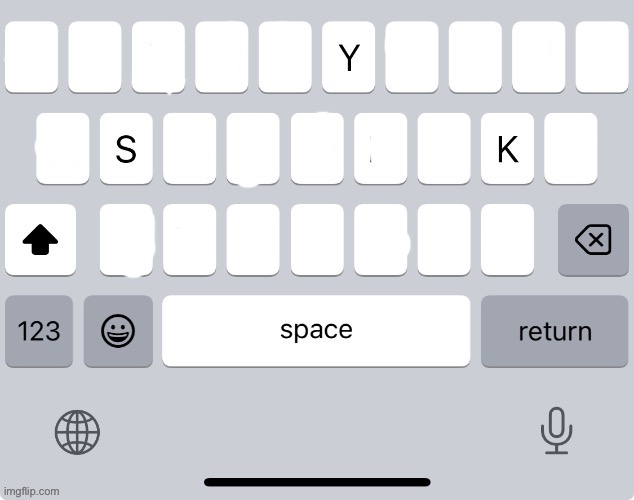 what the keyboard looks like when ur losing an argument | made w/ Imgflip meme maker