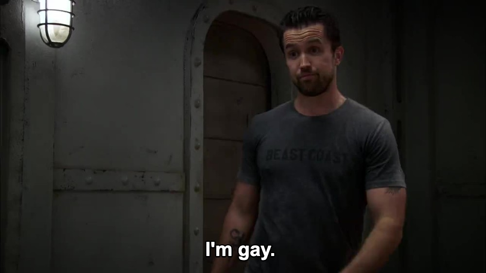 High Quality Mac I'm Gay Always Sunny IASIP Blank Meme Template