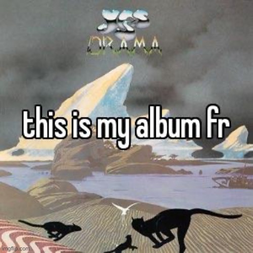 this is my album fr | image tagged in this is my album fr | made w/ Imgflip meme maker