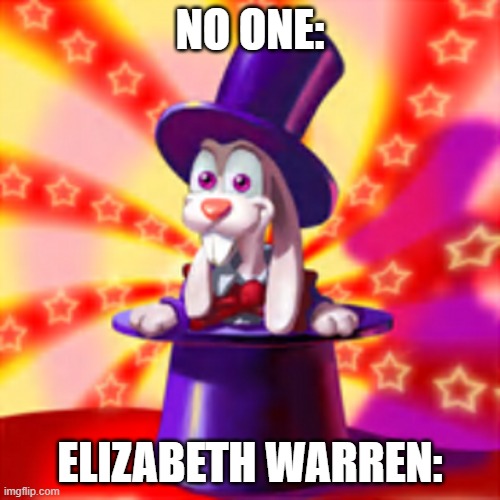 I love how the AI literally just used the keyword "Warren" and nothing else | NO ONE:; ELIZABETH WARREN: | image tagged in warren | made w/ Imgflip meme maker