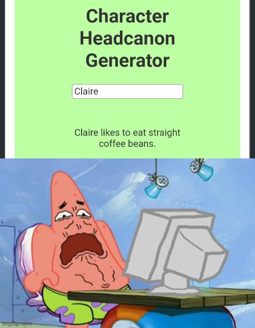 Cannibalism | image tagged in patrick star internet disgust | made w/ Imgflip meme maker