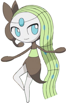 Meloetta 14 (Aria Form) Blank Meme Template