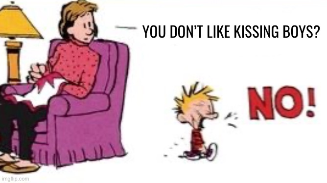 YOU DON’T LIKE KISSING BOYS? | made w/ Imgflip meme maker