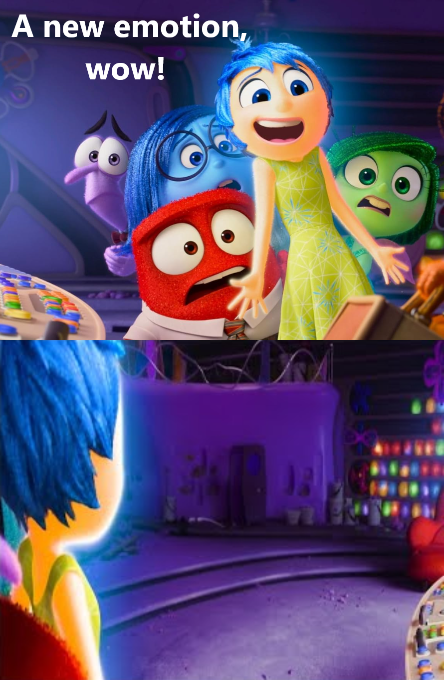 Inside Out New Emotion Blank Meme Template