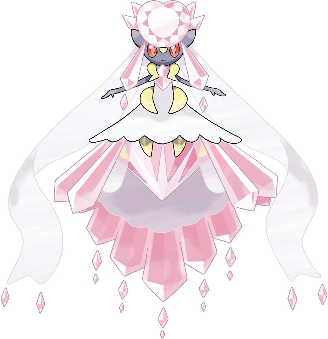 Mega Diancie Blank Meme Template